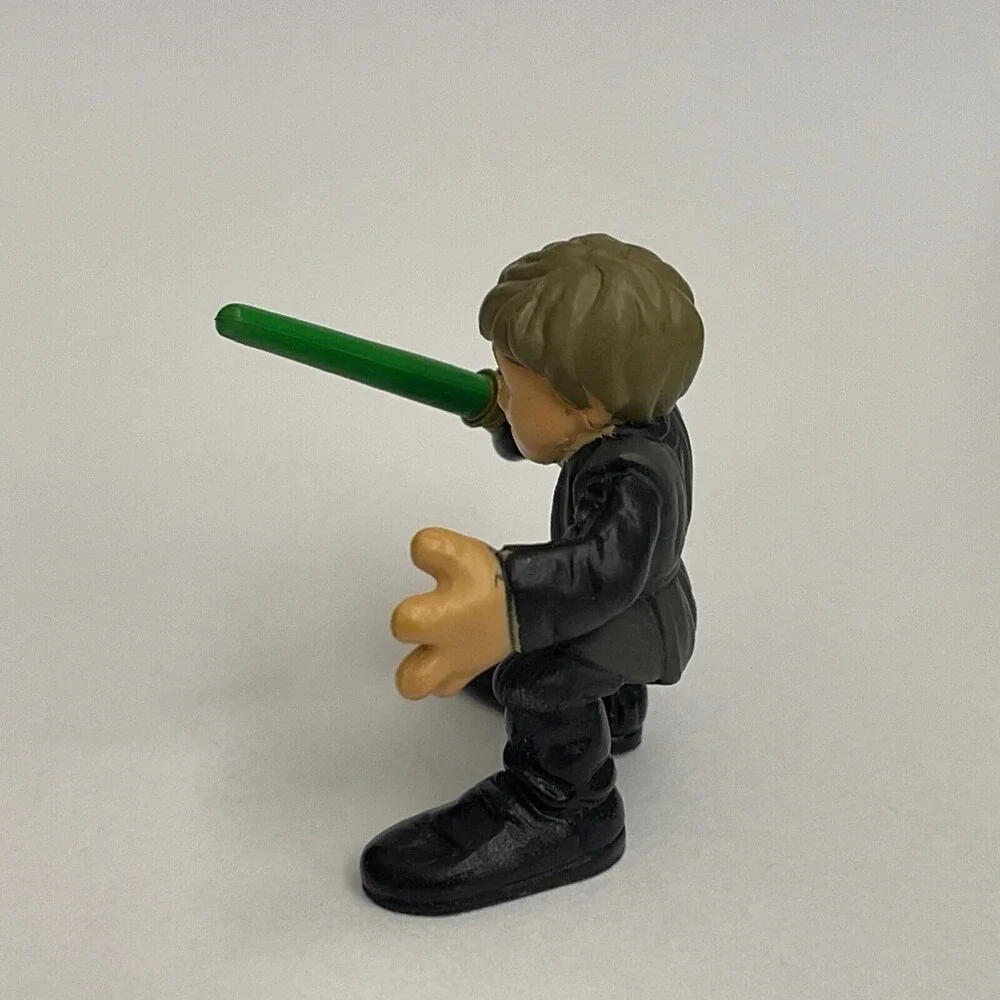 Hasbro LFL Star Wars Galactic Heroes Luke Skywalker 2004 Figure 1‎ 7/8